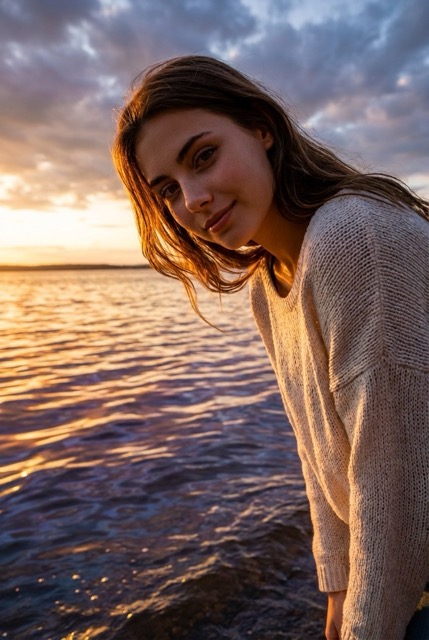 Low Angle Vibrant Water